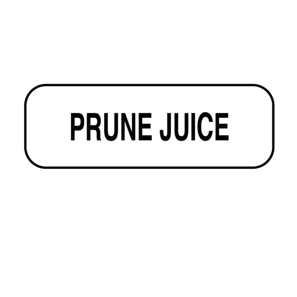 Nevs Prune Juice Label 1/2" x 1-1/2" DIET-112 - main